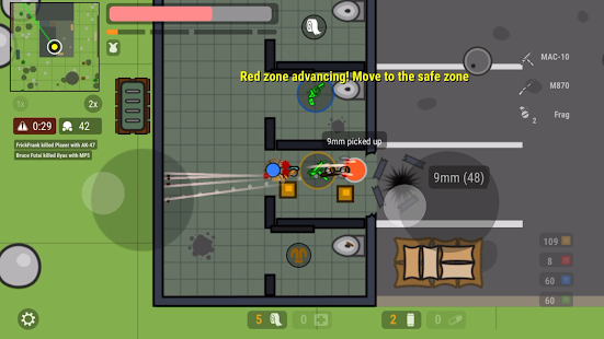 surviv.io - 2D Battle Royale Screenshot