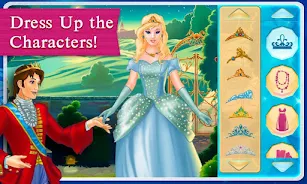 Cinderella Dress Up & Story Screenshot