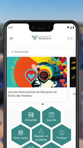 Android application Vendenheim screenshort