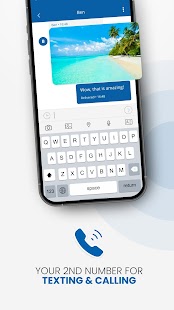 Cloud SIM: Second Phone Number Capture d'écran