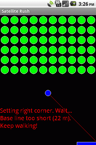 Android application Satellite Rush screenshort