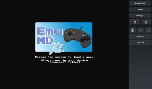 EmuMD XL Screenshot