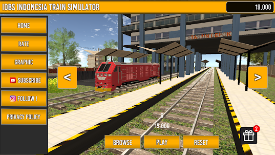 IDBS Indonesia Train Simulator