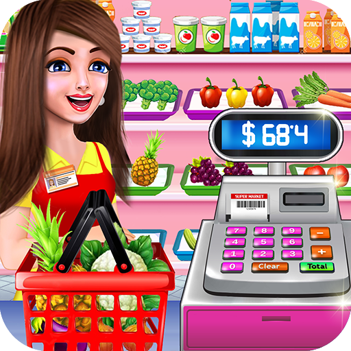 Supermarket Cash Register Sim Tải xuống trên Windows