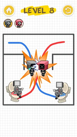 Game screenshot Игра туалет: Draw Maze hack