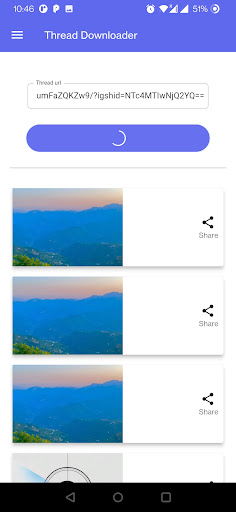 Thread Video Downloader Screen 2