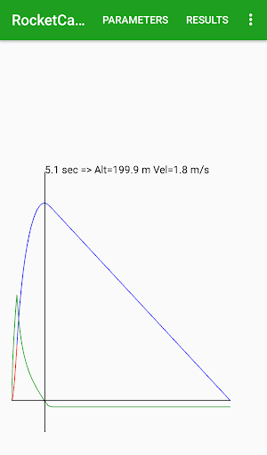 RocketCalc Screen 2