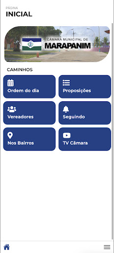 Câmara Marapanim PA Screen 2