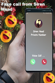 Fake Call Siren Head-Call Gameのおすすめ画像4