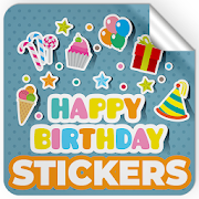 Birthday Sticker Wishes: Birthday Wish Cards