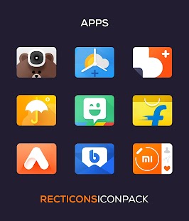 Recticons - Icon Pack Bildschirmfoto