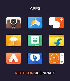 Recticons - Icon Packのおすすめ画像4