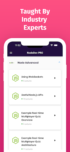 Screenshot of Learn Node.js Offline Fast PRO