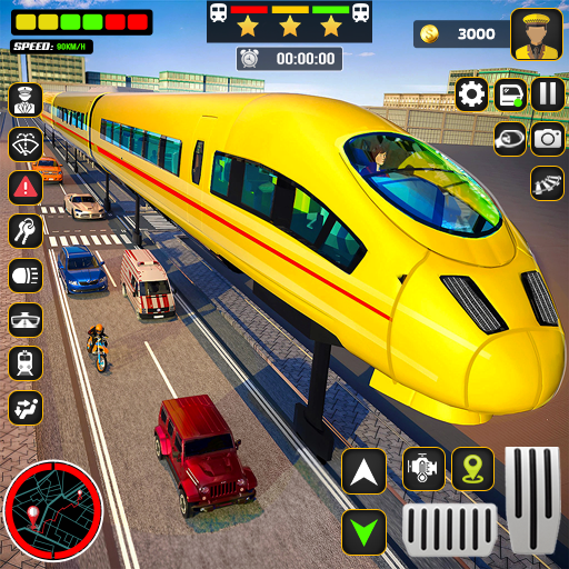 City Train Driver: Train Games logo