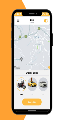 Android application Drive Hub-In screenshort