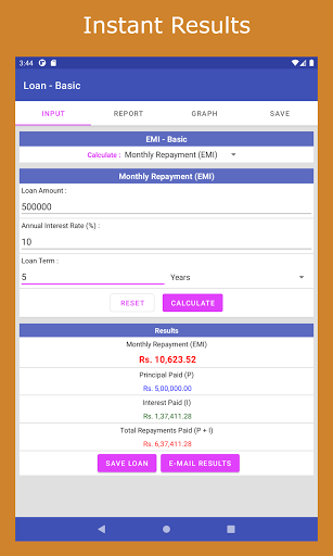 Financial Calculator India 11