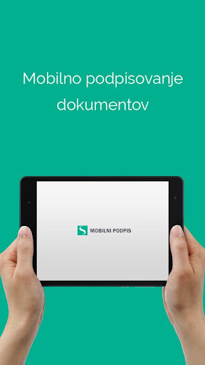 Android application Sava Podpis screenshort