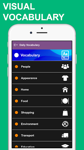 Daily English Vocabulary Screen 2