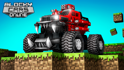 Blocky Cars - online games, tank wars screenshots 1