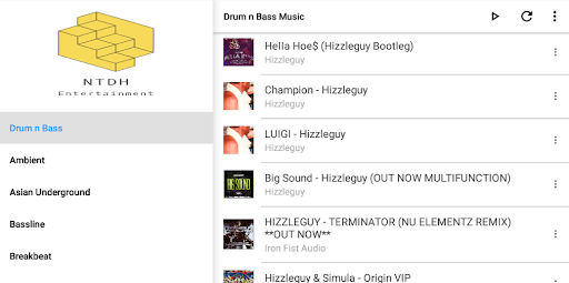 Drum n Bass Music Dance Relax