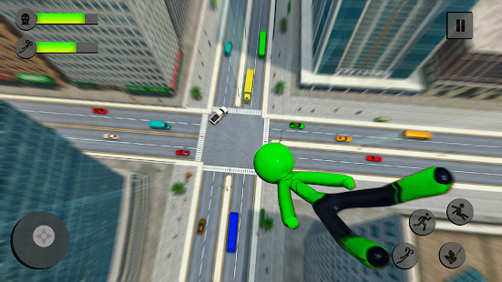 Flying Stickman Rope Hero 2021 for pc screenshots 1