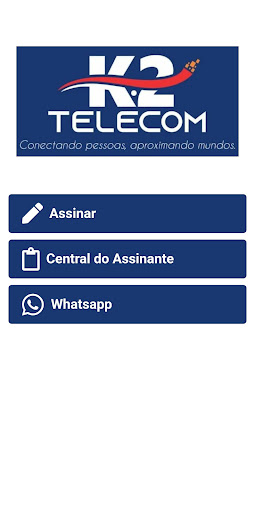 Android application K2 telecom screenshort