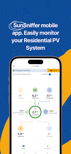 Android application SunSniffer screenshort
