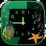 Aquarium Clock widget icon