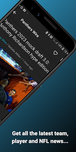 Carolina Panthers News App Screen 2