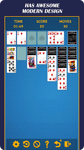 Solitaire Time - Classic Poker Puzzle Game 2.1 screenshots 2