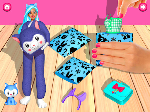 Android application Cutie Reveal Doll Unbox Games screenshort
