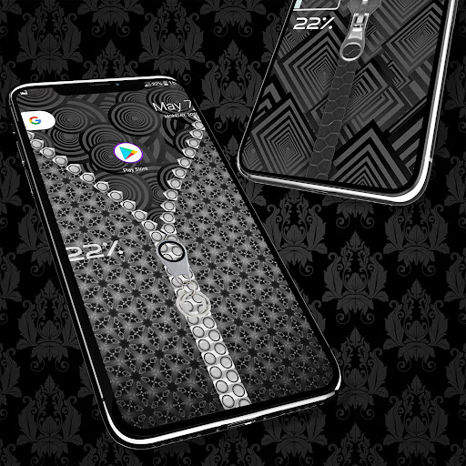 Locker theme black Screen 3