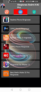 Ringtones Redmi K40 Pro 1.3 APK screenshots 9