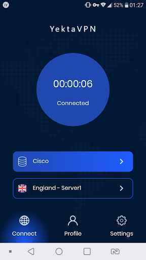 YektaVPN Screen 2