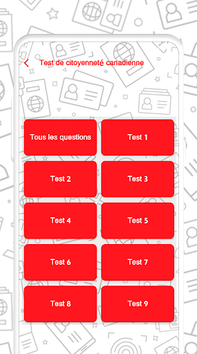 Test de citoyenneté canadienne Screen 2