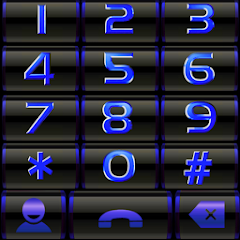 THEME METAL BLUE FOR EXDIALER MOD
