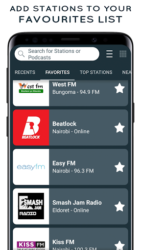 Radio Kenya FM Stations Online Screen 3