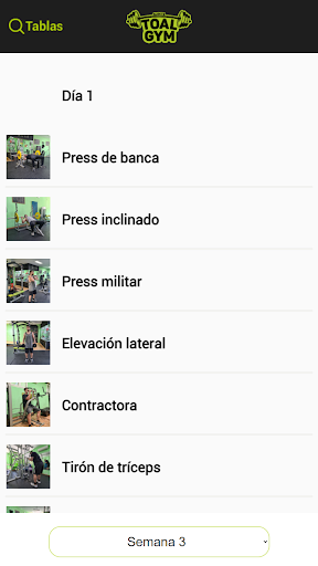 Toal Gym Screen 2