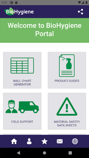 Bio Hygiene Portal Screen 3