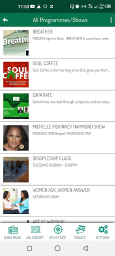 Dukia Online Radio Screen 2