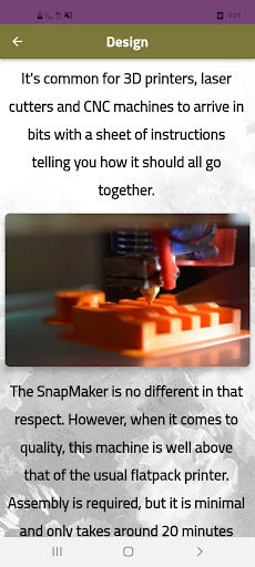snapmaker 3d guide Screen 3