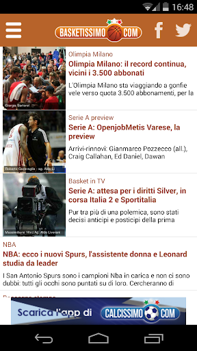 Basketissimo Screenshot 1 - AppWisp.com