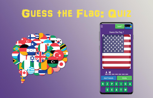 Android application Guess the Flag: Quiz screenshort