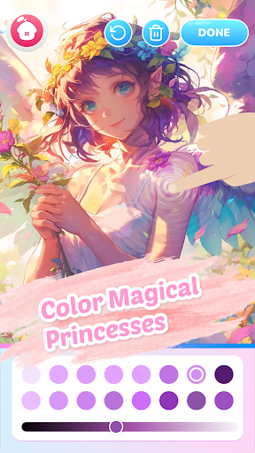 Doll & Princess Coloring book screenshot 11