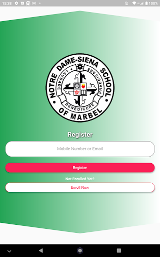 Android application Notre Dame-Siena School of Mar screenshort