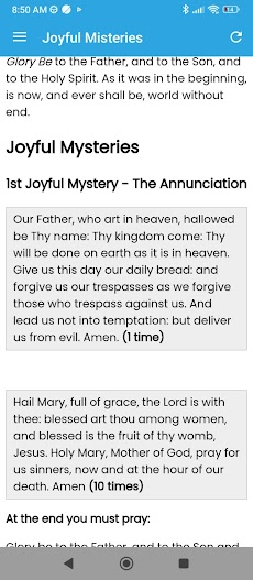 Holy Rosary: Prayer Guideのおすすめ画像2