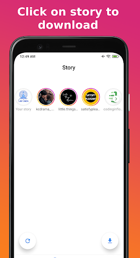Inst Story & post Downloader Screen 3