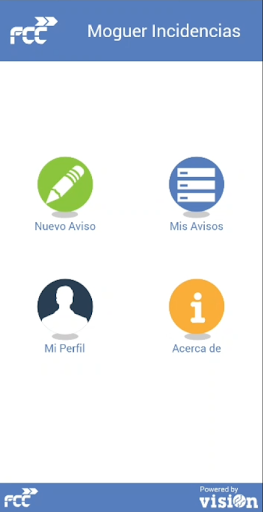 Android application Avisos Moguer screenshort