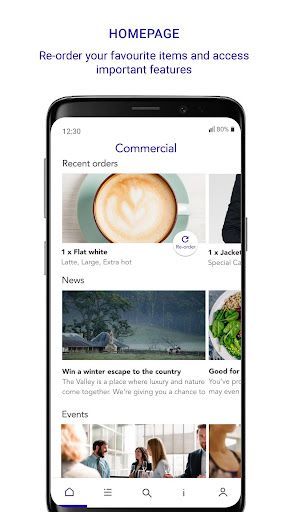Android application The Rising Experience screenshort