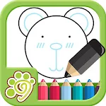 Draw by shape - easy drawing game for kids Apk